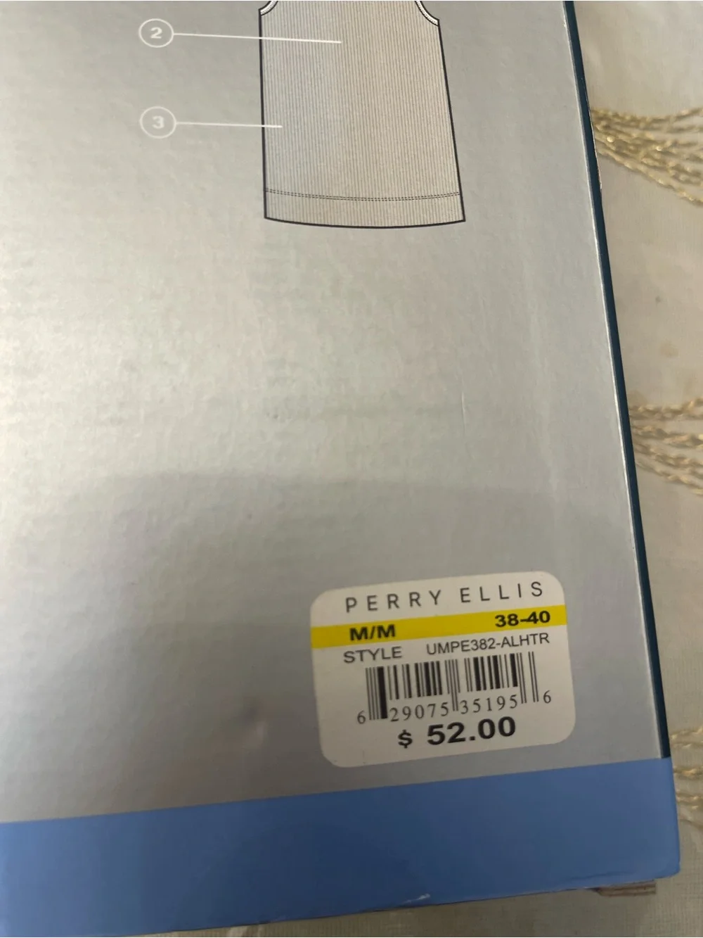 Perry Ellis 5-Pack Ribbed Tank Tops - Black, White, Gray, Tan